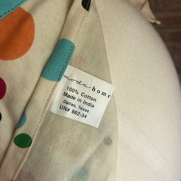 ✨NWT✨Moda Home Half Apron Cupcake Birthday Pattern with Pocket - Picture 7 of 8